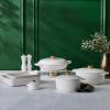 Kastrol SIGNATURE 26 cm, 2,2 l, WHITE, litina, Le Creuset