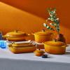 Kastrol SIGNATURE 31 cm, 6,3 l, oválný, NECTAR, litina, Le Creuset