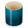 Stojan na kuchyňské náčiní SIGNATURE 14 cm, DEEP TEAL, kamenina, Le Creuset