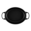 Kastrol SIGNATURE 31 cm, 6,3 l, oválný, SATIN BLACK, litina, Le Creuset