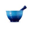 Hmoždíř s tloukem 11 cm, AZURE, kamenina, Le Creuset