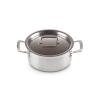 Kastrol CLASSIC 20 cm, 3 l, nerez, Le Creuset
