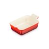 Zapékací mísa HERITAGE 19 cm, 1,1 l, CERISE, kamenina, Le Creuset