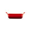 Zapékací mísa HERITAGE 19 cm, 1,1 l, CERISE, kamenina, Le Creuset