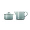 Sada cukřenky a mléčenky, sada 2 ks, SEA SALT, kamenina, Le Creuset