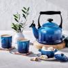 Varná konvice TRADITIONAL 2,1 l, AZURE, ocel, Le Creuset