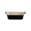 Zapékací mísa HERITAGE 19 cm, 1,1 l, BLACK ONYX, kamenina, Le Creuset