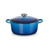 Kastrol SIGNATURE 24 cm, 4,2 l, AZURE, litina, Le Creuset