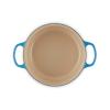 Kastrol SIGNATURE 24 cm, 4,2 l, AZURE, litina, Le Creuset