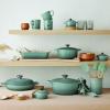 Zapékací mísa HERITAGE 26 cm, 2,4 l, SEA SALT, kamenina, Le Creuset