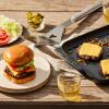 Grilovací náčiní BBQ, sada 4 ks, stříbrná, nerezová ocel, Le Creuset