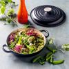 Kastrol SIGNATURE 30 cm, 3,5 l, SATIN BLACK, litina, Le Creuset