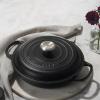Kastrol SIGNATURE 30 cm, 3,5 l, SATIN BLACK, litina, Le Creuset