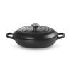 Kastrol SIGNATURE 30 cm, 3,5 l, SATIN BLACK, litina, Le Creuset