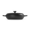 Kastrol SIGNATURE 30 cm, 3,5 l, SATIN BLACK, litina, Le Creuset