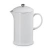 French press kávovar 1 l, WHITE, kamenina, Le Creuset