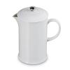 French press kávovar 1 l, WHITE, kamenina, Le Creuset