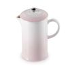 French press kávovar 1 l, SHELL PINK, kamenina, Le Creuset