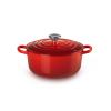 Kastrol SIGNATURE 20 cm, 2,4 l, CERISE, litina, Le Creuset