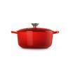Kastrol SIGNATURE 20 cm, 2,4 l, CERISE, litina, Le Creuset