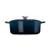 Kastrol SIGNATURE 29 cm, 4,7 l, oválný, NUIT, litina, Le Creuset