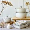 Kastrol SIGNATURE 24 cm, 4,2 l, MERINGUE, litina, Le Creuset