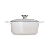 Kastrol SIGNATURE 24 cm, 4,2 l, MERINGUE, litina, Le Creuset
