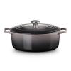 Kastrol SIGNATURE 31 cm, 6,3 l, oválný, FLINT, litina, Le Creuset
