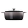 Kastrol SIGNATURE 31 cm, 6,3 l, oválný, FLINT, litina, Le Creuset