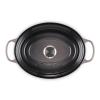 Kastrol SIGNATURE 31 cm, 6,3 l, oválný, FLINT, litina, Le Creuset