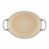 Kastrol SIGNATURE 31 cm, 6,3 l, oválný, FLINT, litina, Le Creuset