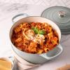Kastrol SIGNATURE 20 cm, 2,4 l, SEA SALT, litina, Le Creuset