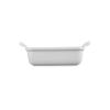 Zapékací mísa HERITAGE 19 cm, 1,1 l, WHITE, kamenina, Le Creuset