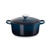 Kastrol SIGNATURE 24 cm, 4,2 l, NUIT, litina, Le Creuset