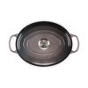 Kastrol SIGNATURE 29 cm, 4,7 l, oválný, FLINT, litina, Le Creuset