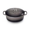Kastrol SIGNATURE 29 cm, 4,7 l, oválný, FLINT, litina, Le Creuset