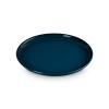 Přílohový talíř COUPE 22 cm, NUIT, kamenina, Le Creuset