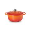 Kastrol SIGNATURE 20 cm, 2,4 l, FLAME, litina, Le Creuset