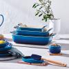 Zapékací mísa HERITAGE 19 cm, 1,1 l, AZURE, kamenina, Le Creuset