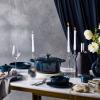 Jídelní talíř COUPE 27 cm, NUIT, kamenina, Le Creuset