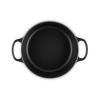 Kastrol SIGNATURE 24 cm, 4,2 l, SATIN BLACK, litina, Le Creuset