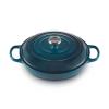 Kastrol SIGNATURE 30 cm, 3,5 l, DEEP TEAL, litina, Le Creuset