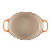Kastrol SIGNATURE 31 cm, 6,3 l, oválný, FLAME, litina, Le Creuset
