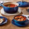 Kastrol SIGNATURE 20 cm, 2,4 l, AZURE, litina, Le Creuset