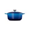 Kastrol SIGNATURE 20 cm, 2,4 l, AZURE, litina, Le Creuset