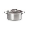 Kastrol CLASSIC 24 cm, 5,3 l, nerez, Le Creuset