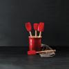 Kuchyňské náčiní, sada 4 ks, se stojanem, CERISE, Le Creuset