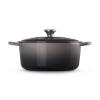 Kastrol SIGNATURE 28 cm, 6,7 l, FLINT, litina, Le Creuset