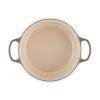 Kastrol SIGNATURE 28 cm, 6,7 l, FLINT, litina, Le Creuset
