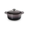 Kastrol SIGNATURE 20 cm, 2,4 l, FLINT, litina, Le Creuset